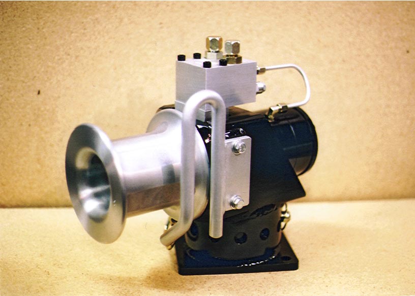 Capstan Winch with Brake